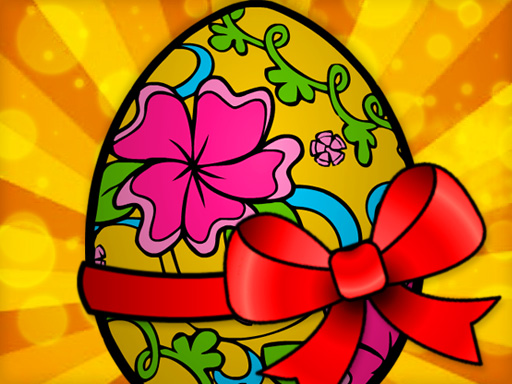 Handmade Easter Eggs Coloring Book_img