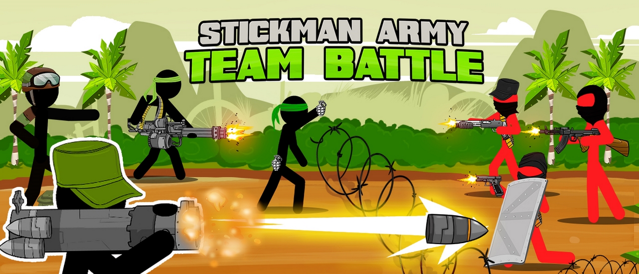 Stickman Army Team Battle
